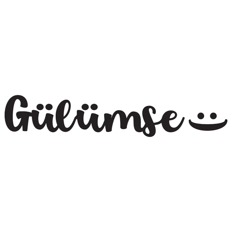 Ev Dekorasyon Gülümse Sticker (Model-33)