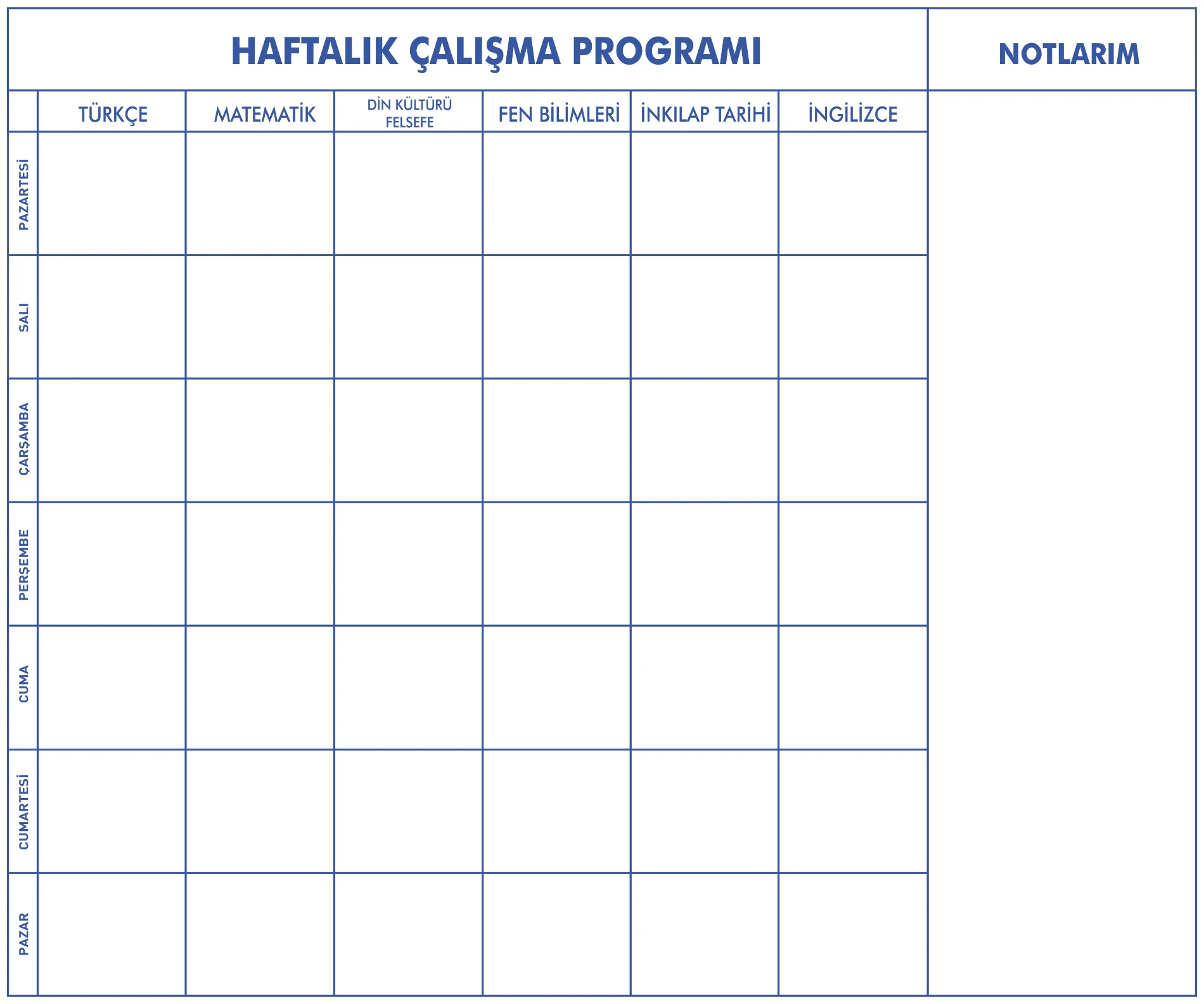 Statik Ka t 5 6 7 8 S n f Haftal k Ders al ma Program Farkl Bi 
