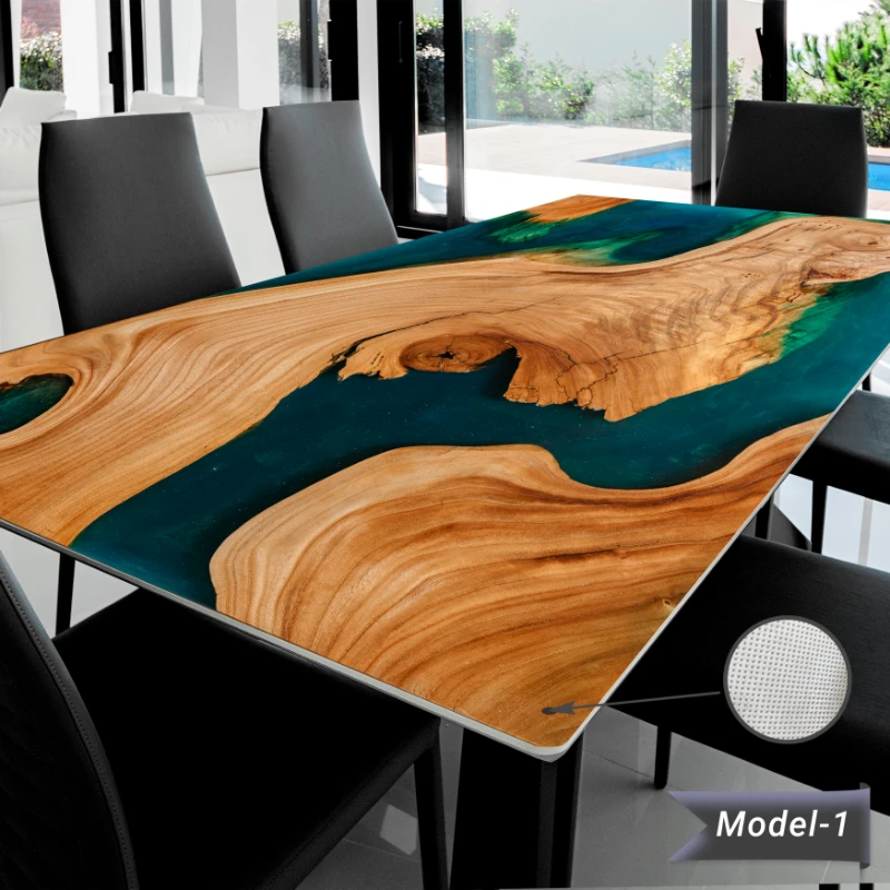 Yapışkanlı Desenli Masa - Sehpa Kaplama (Model- 1)