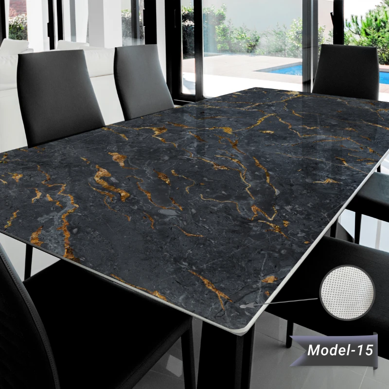Yapışkanlı Desenli Masa - Sehpa Kaplama (Model- 15)