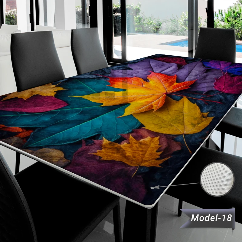 Yapışkanlı Desenli Masa - Sehpa Kaplama (Model- 18)