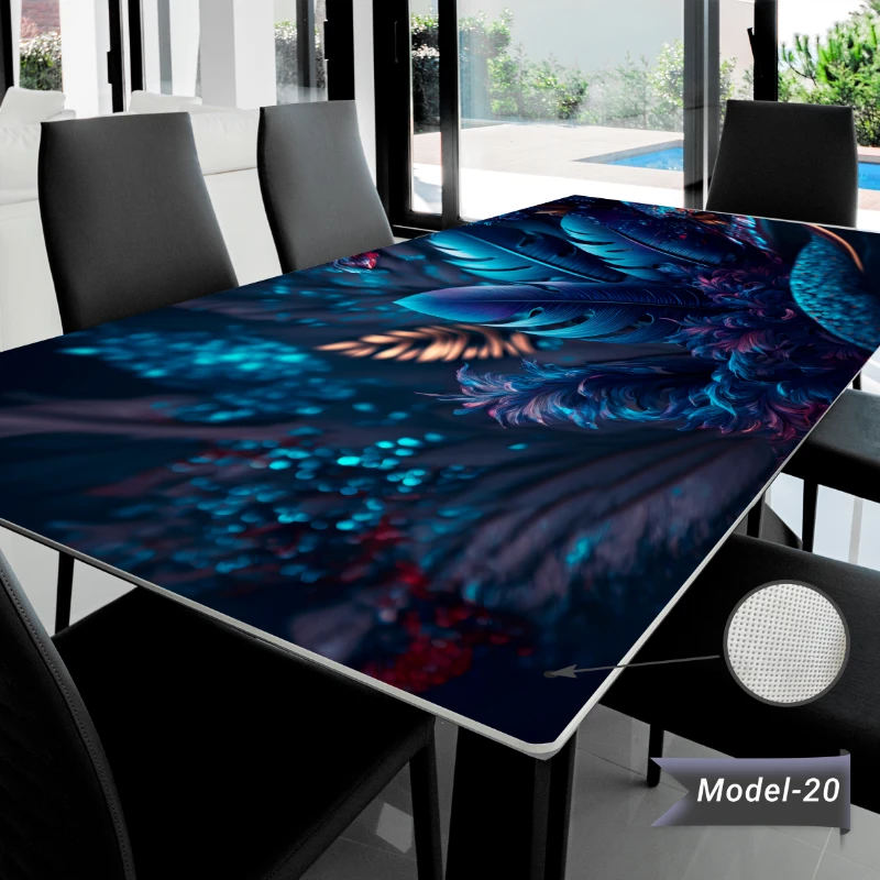 Yapışkanlı Desenli Masa - Sehpa Kaplama (Model- 20)