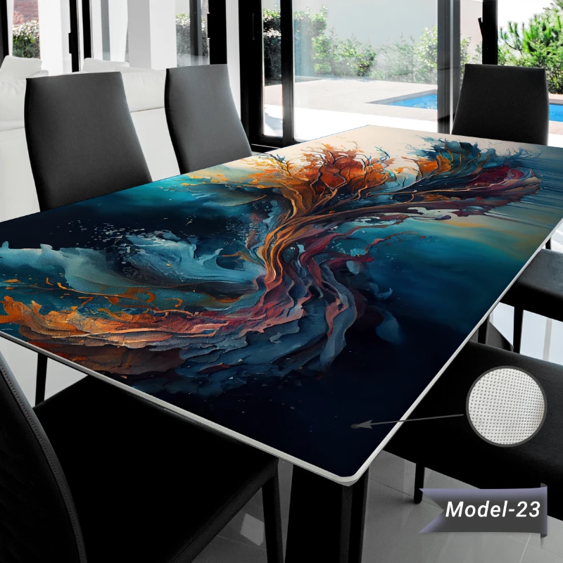 Yapışkanlı Desenli Masa - Sehpa Kaplama (Model- 23)