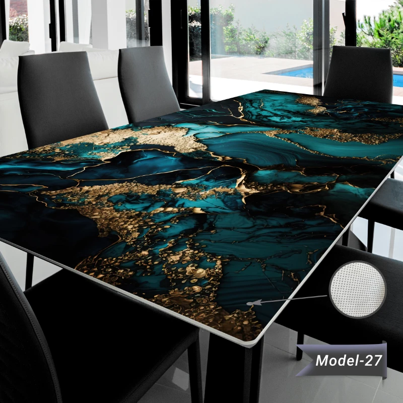 Yapışkanlı Desenli Masa - Sehpa Kaplama (Model- 27)