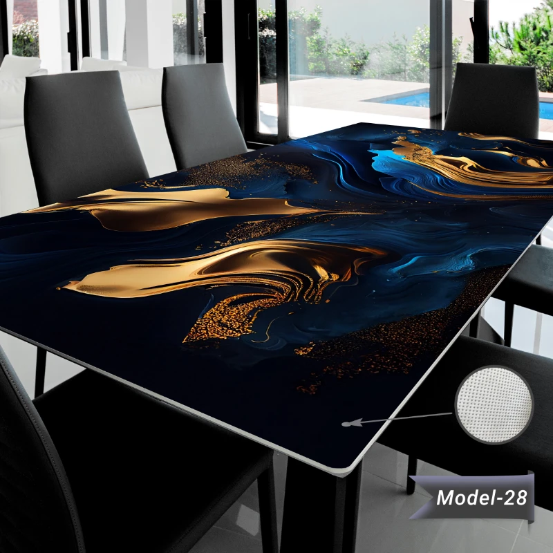 Yapışkanlı Desenli Masa - Sehpa Kaplama (Model- 28)