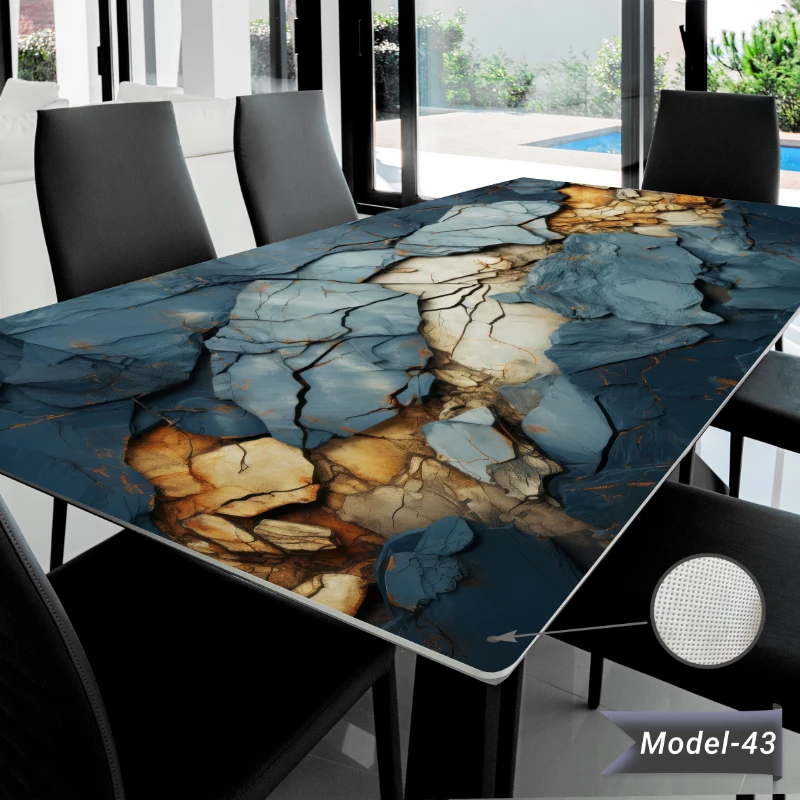 Yapışkanlı Desenli Masa - Sehpa Kaplama (Model- 43)