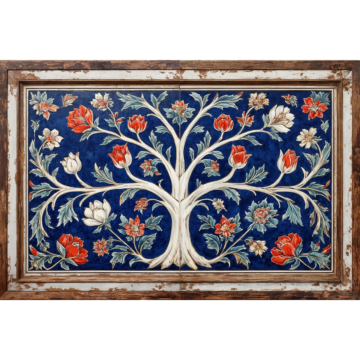 Statik Tutunma Özellikli Tablo - Poster Çini (Model- 13) 