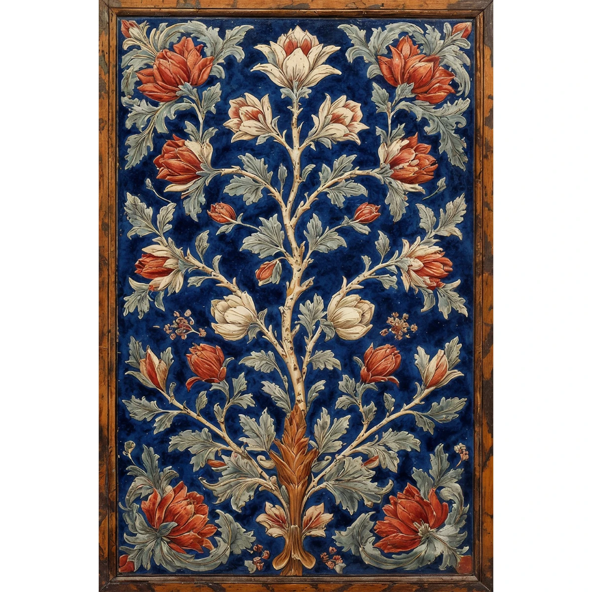 Statik Tutunma Özellikli Tablo - Poster Çini (Model- 7) 