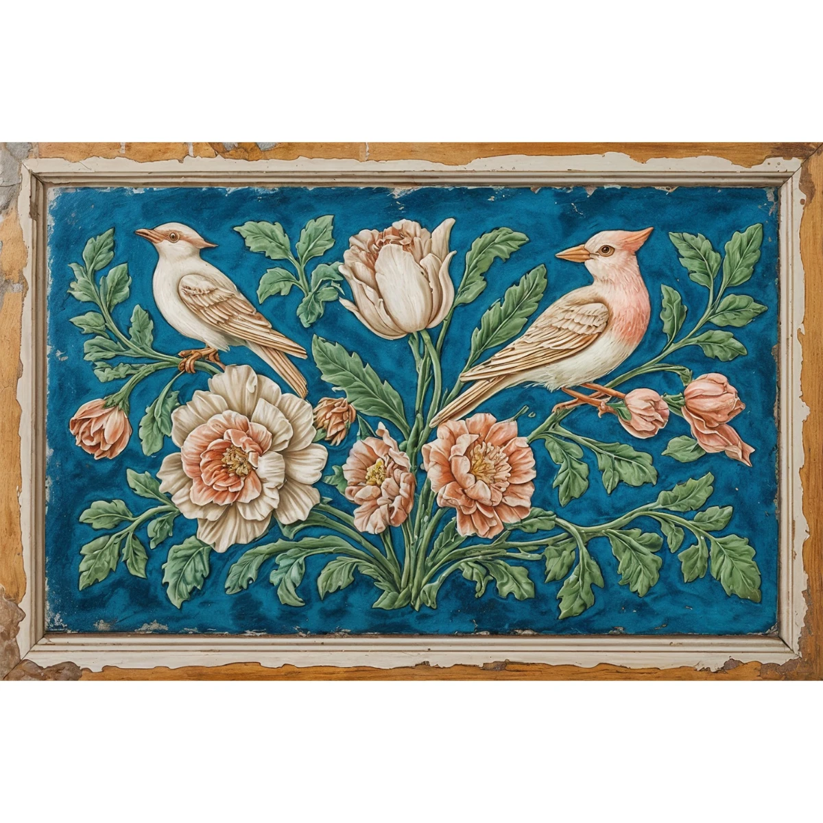 Statik Tutunma Özellikli Tablo - Poster Çini (Model- 9) 