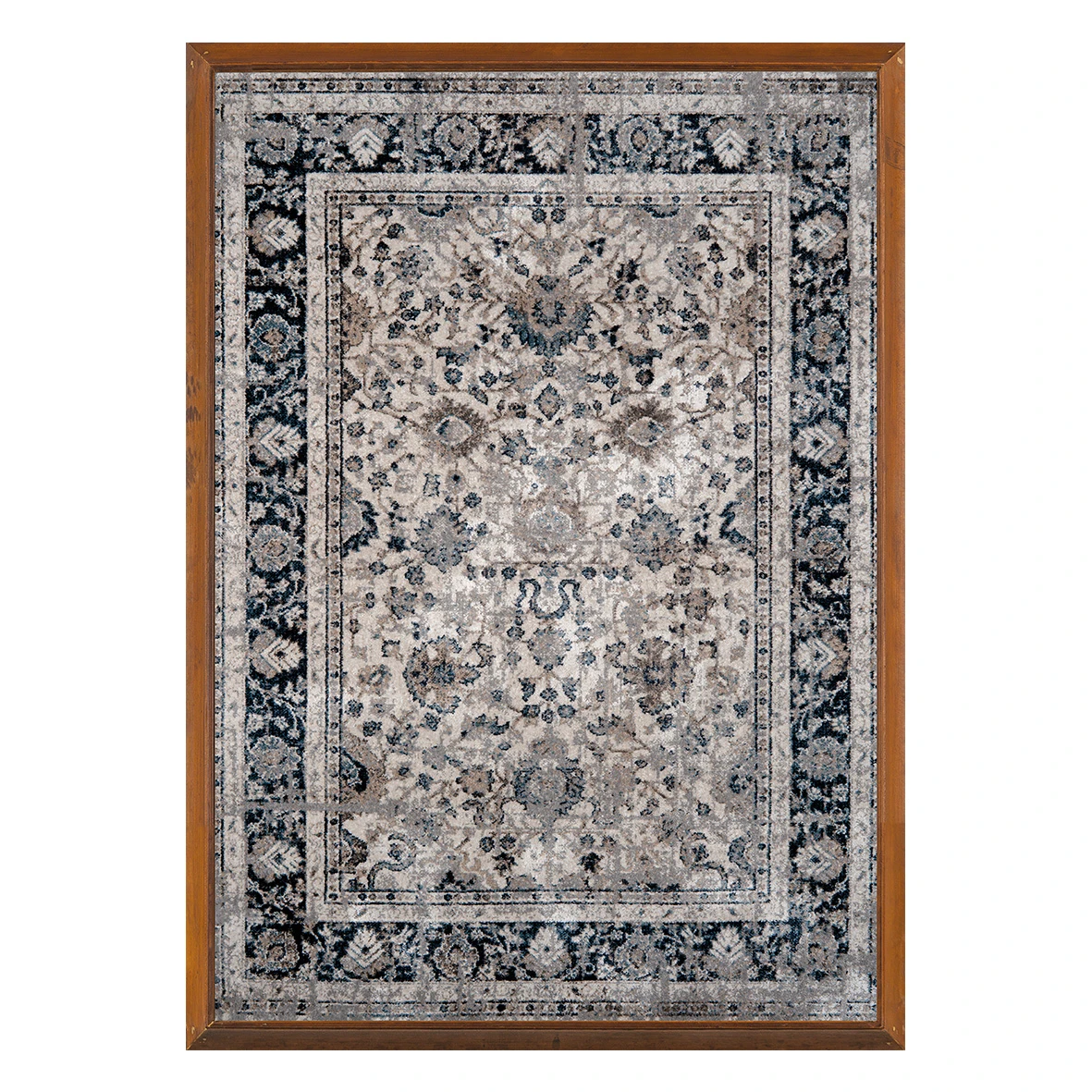 Statik Tutunma Özellikli Tablo - Poster Halı Desen (Model- 2) 