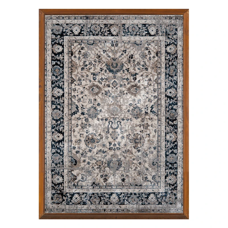 Statik Tutunma Özellikli Tablo - Poster Halı Desen (Model- 2)