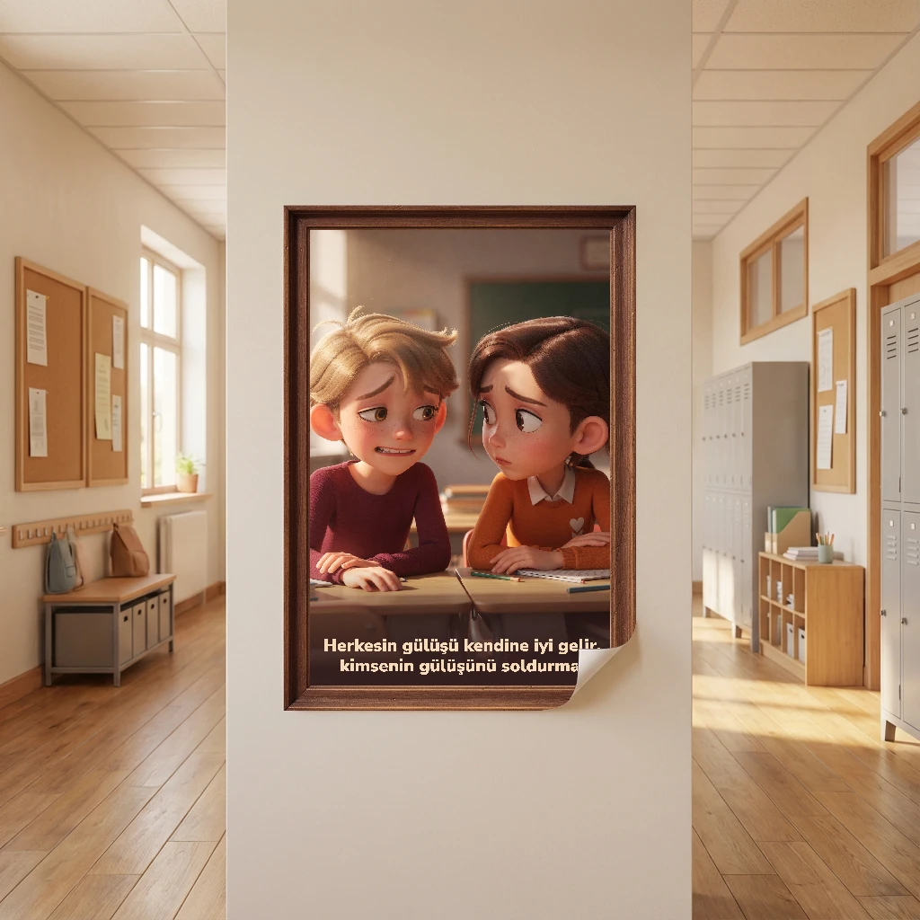 Statik Kağıt Akran Zorbalığı (Model -8)