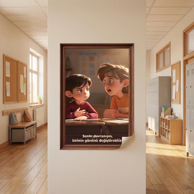 Statik Kağıt Akran Zorbalığı (Model -1)