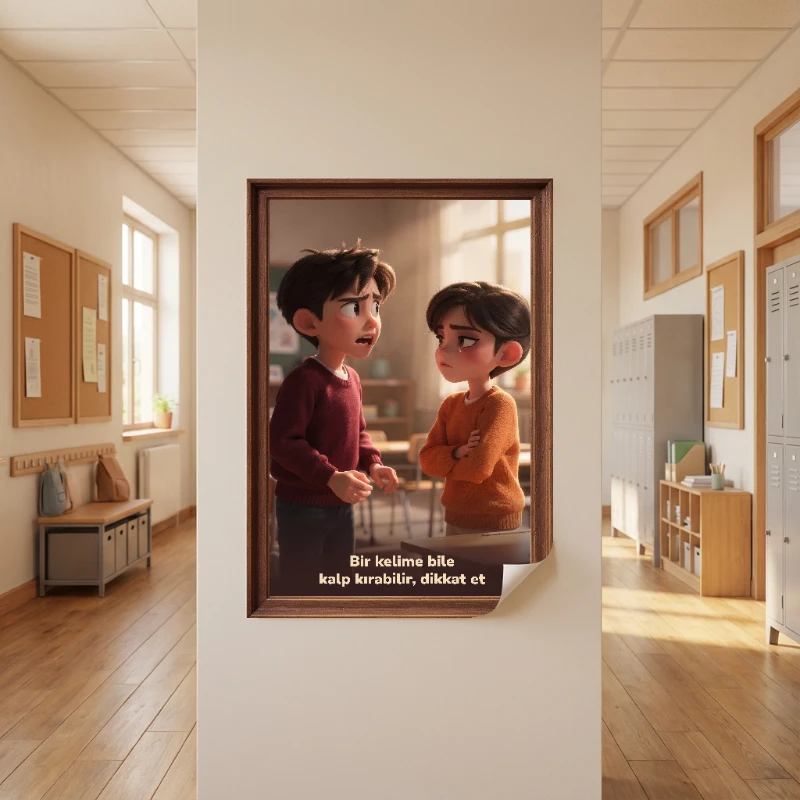 Statik Kağıt Akran Zorbalığı (Model -3)