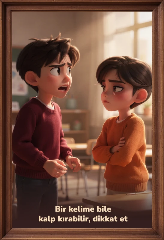 Statik Kağıt Akran Zorbalığı (Model -3)