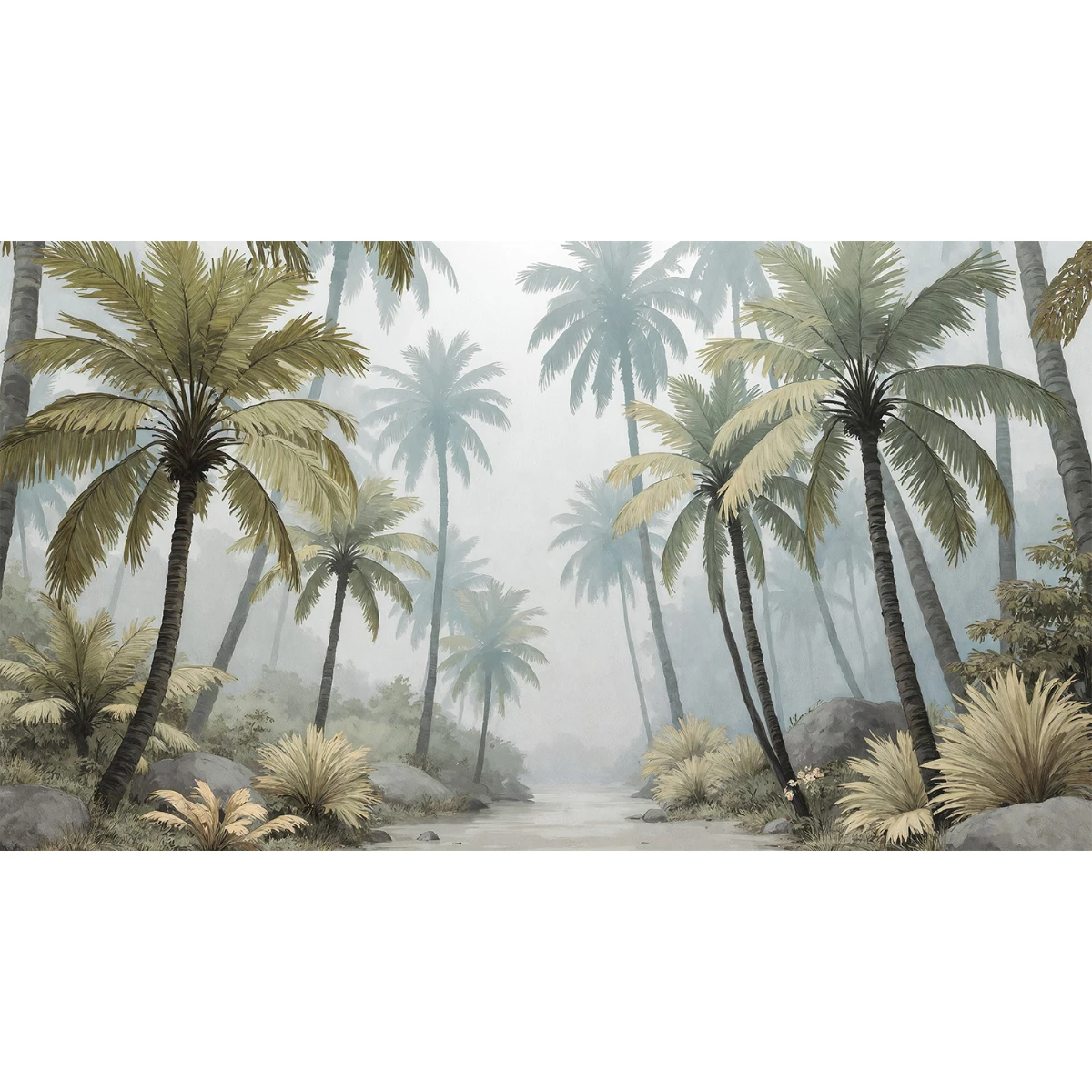 Duvar Kağıdı Çiçek Desen (Model -2050)