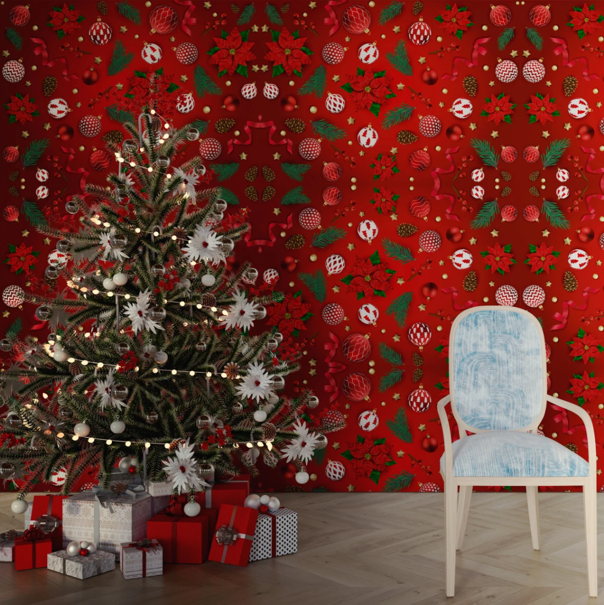 Duvar Kağıdı Yılbaşına Özel  (Model -4)