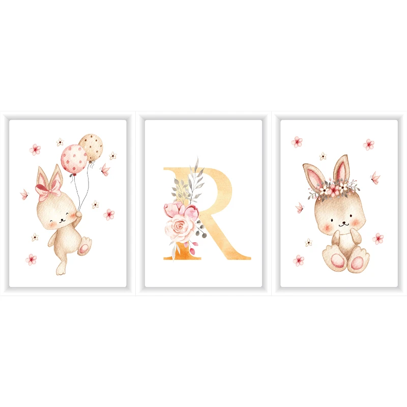 Statik Tutunma Özellikli Tablo - Poster Çocuk Odası (Model-11)