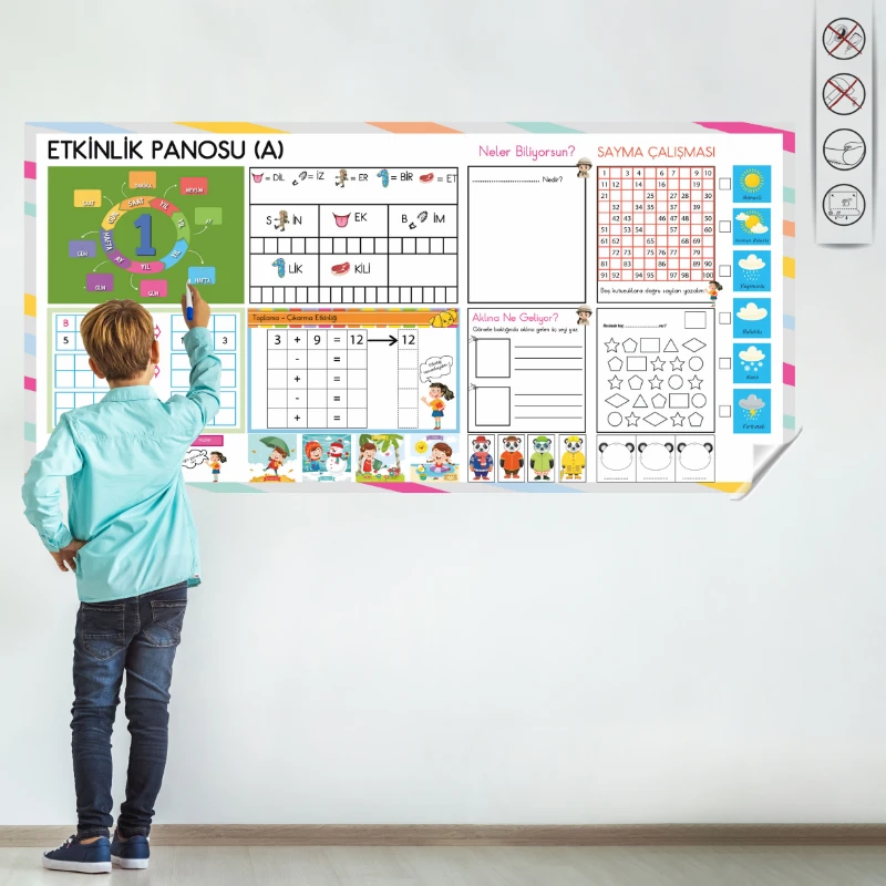 Statik Kağıt Etkinlik Panosu (A)