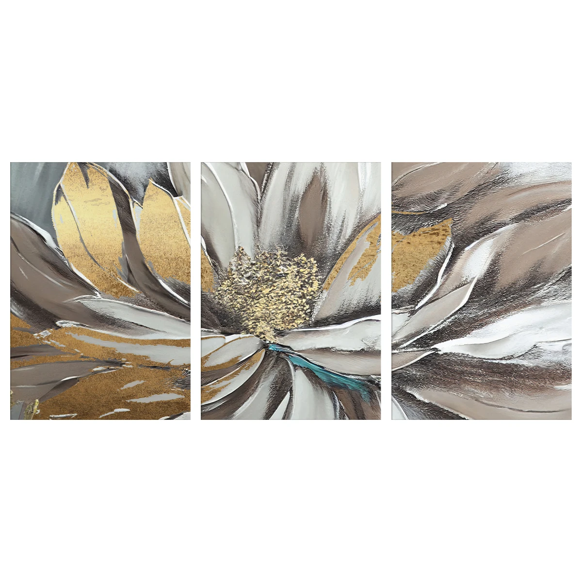 Statik Tutunma Özellikli Tablo - Poster Çiçek (Model- 42) 