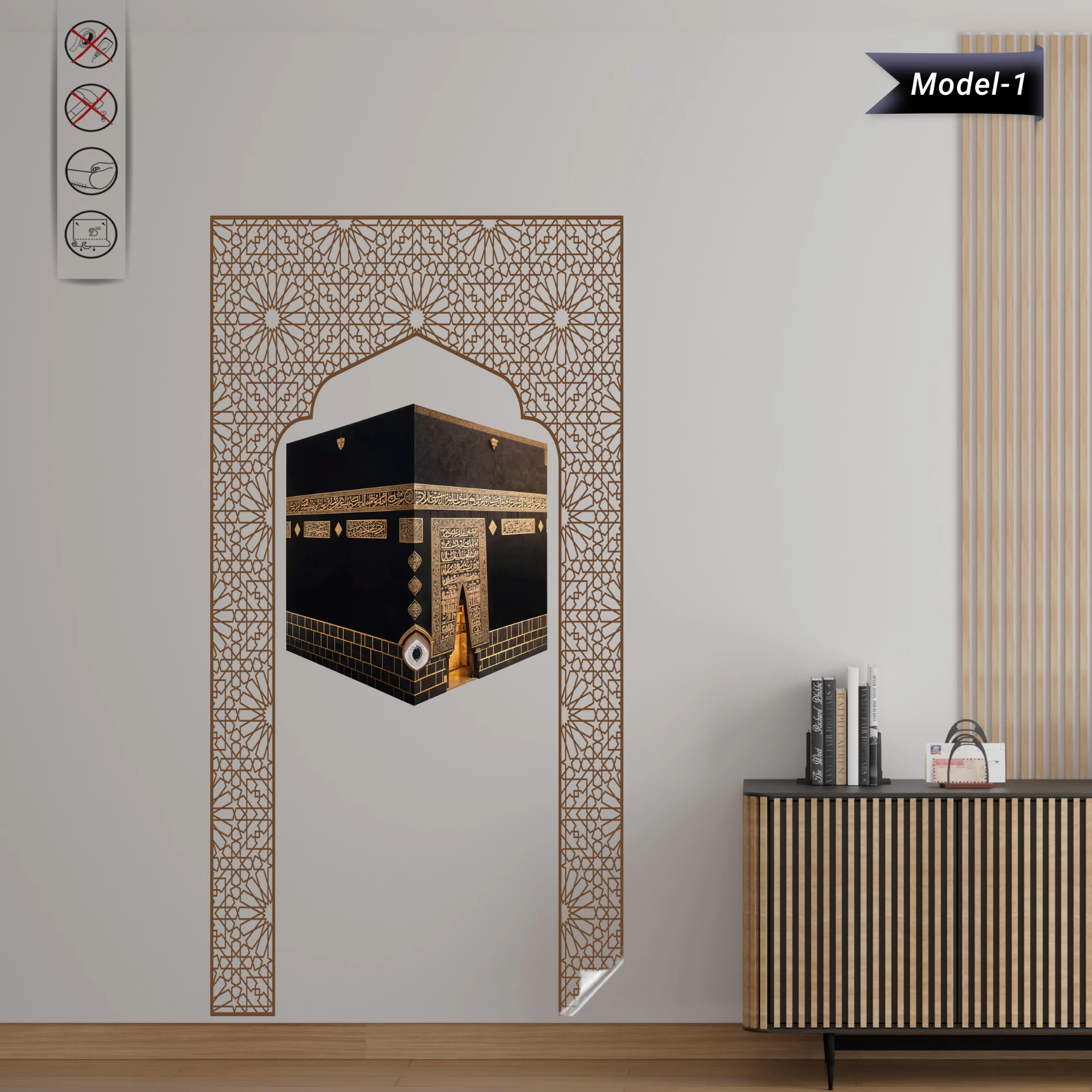Statik Tutunma Özellikli Mihrap ( Model-1)