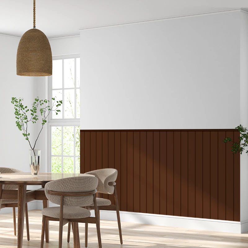 Statik Tutunma Özellikli Duvar Kağıdı Çıta Desen (Model -9030)