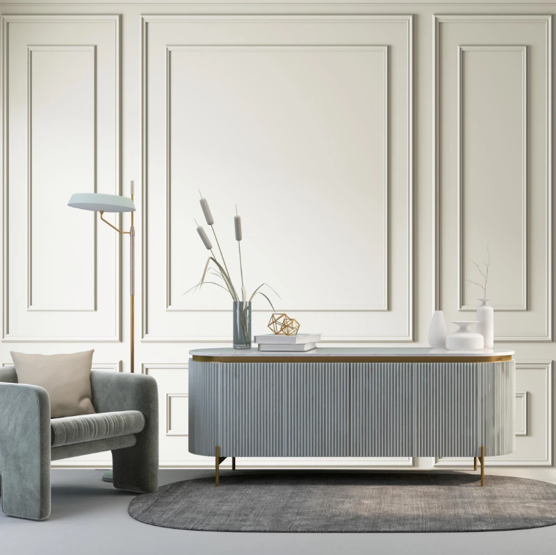 Statik Tutunma Özellikli Duvar Kağıdı Çıta Desen (Model -9036)