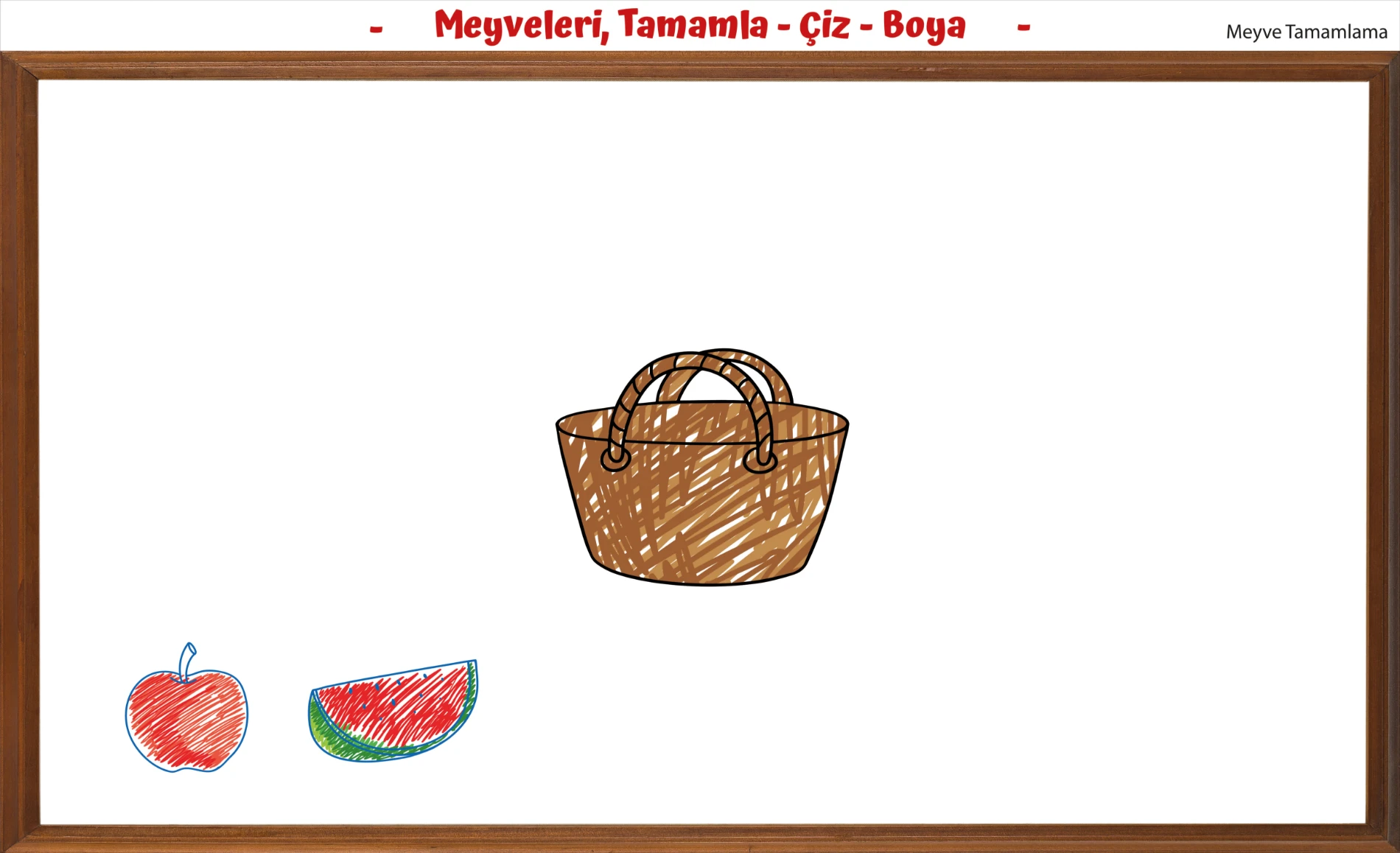 Boyama Kağıdı Dodo Resmi Tamamla 10'lu Set 