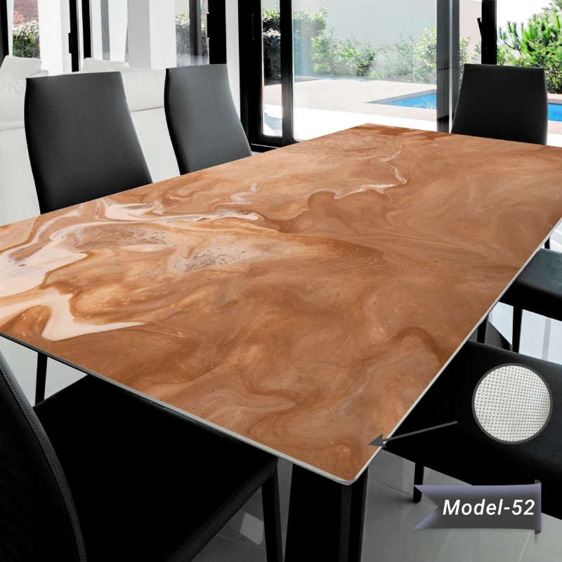 Yapışkanlı Desenli Masa - Sehpa Kaplama (Model- 52)