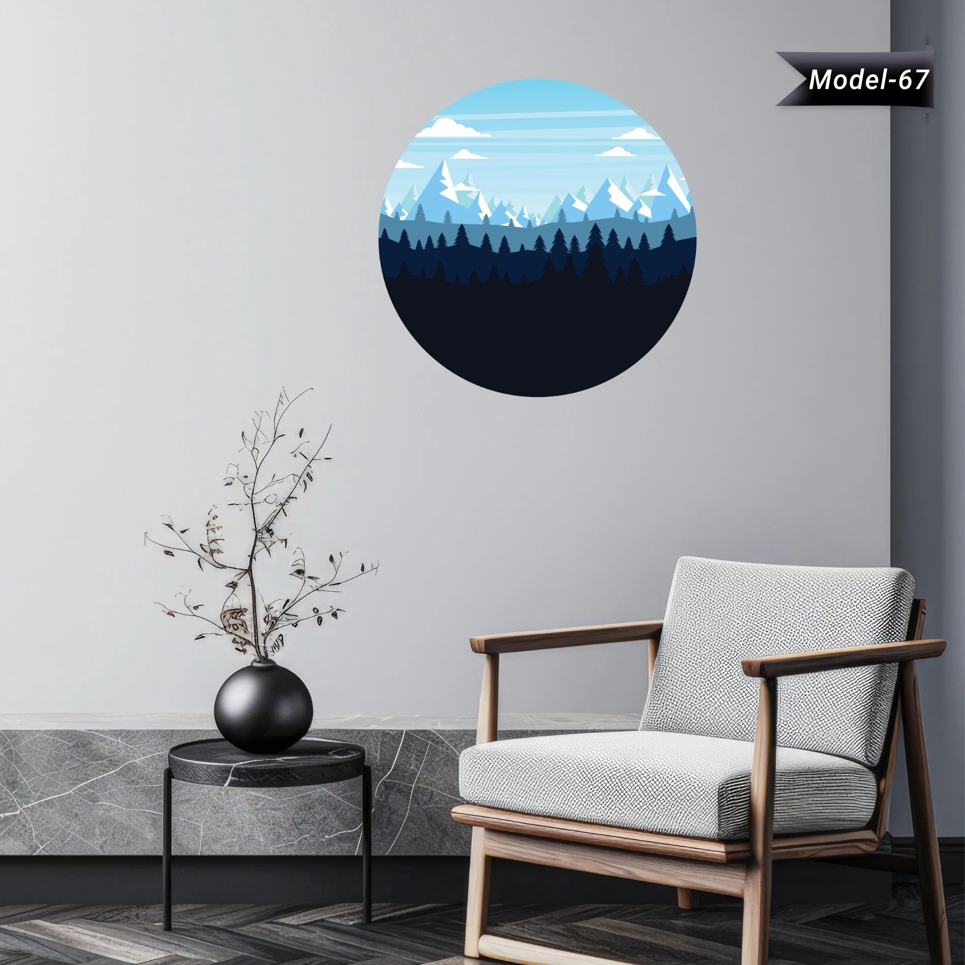 Ev Dekorasyon Bohem Sticker (Model-67)