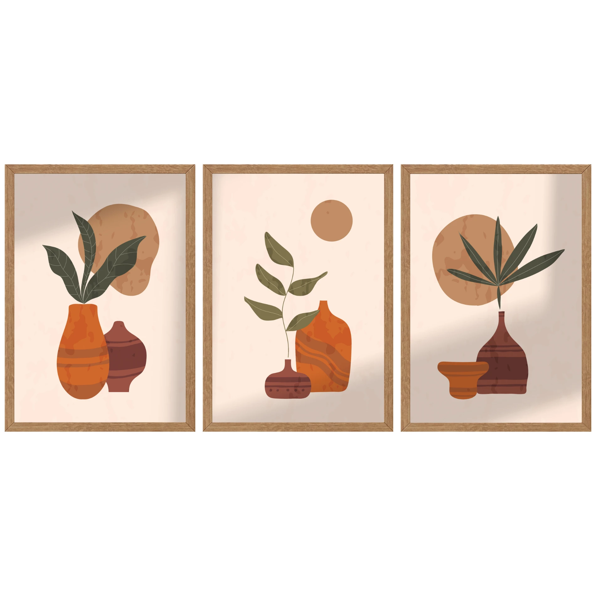 Statik Tutunma Özellikli Tablo - Poster Modern (Model- 6) 