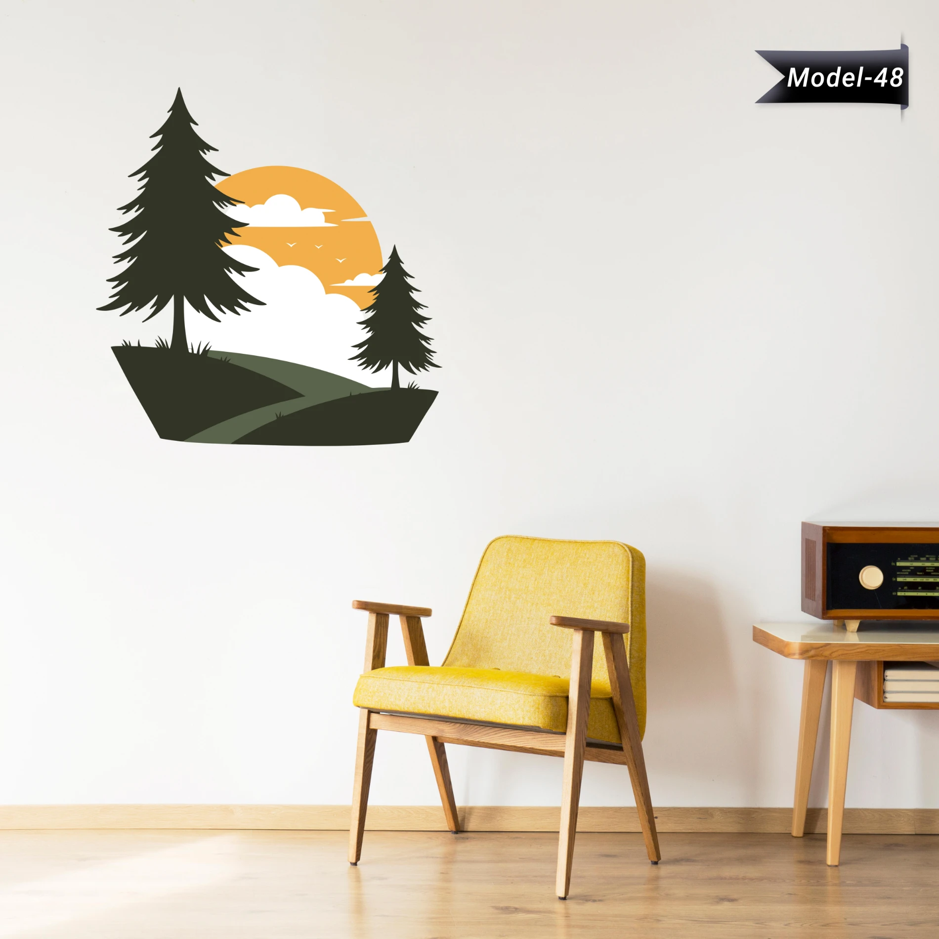 Ev Dekorasyon Bohem Sticker (Model-48)