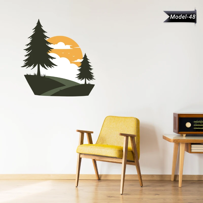 Ev Dekorasyon Bohem Sticker (Model-48)