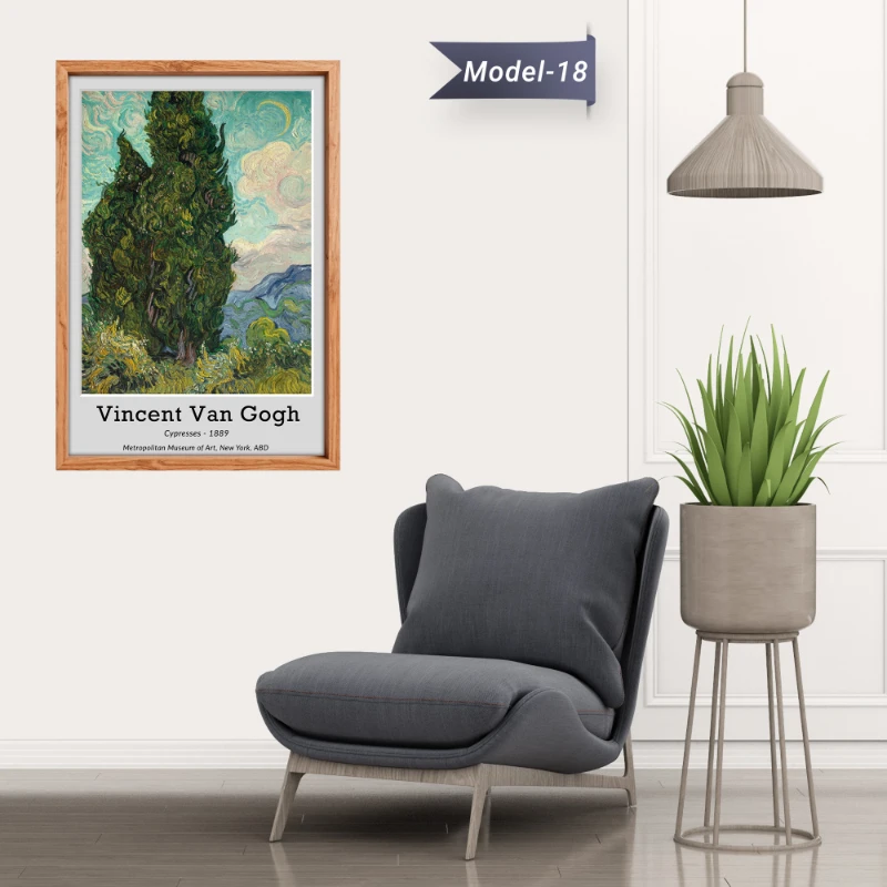 Selviler Tablo - Poster Dünyaca Ünlü ( Model-18)