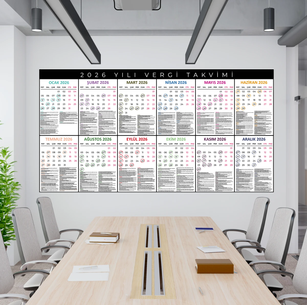 Statik Kağıt 2026 Vergi Takvimi 