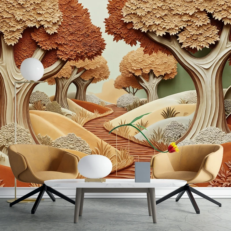  Duvar Kağıdı 3D Tasarım (Model -8018)