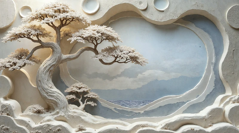  Duvar Kağıdı 3D Tasarım (Model -8019)