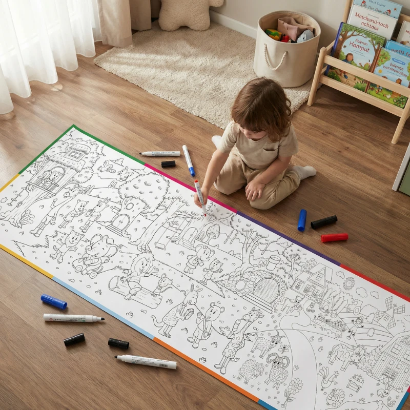 Boyama Kağıdı Hayvanlar Alemi