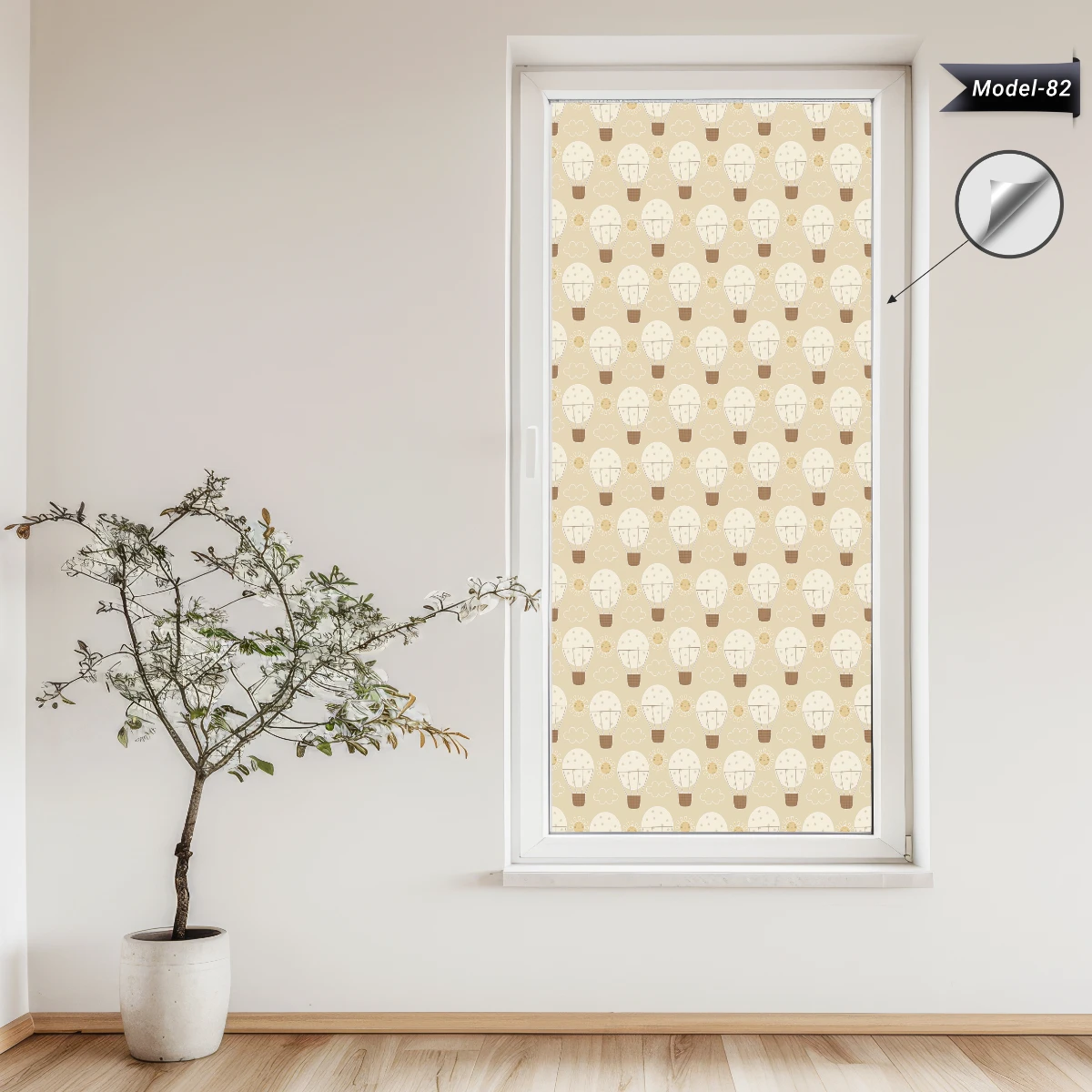 Desenli Cam Kaplama (Model -82)