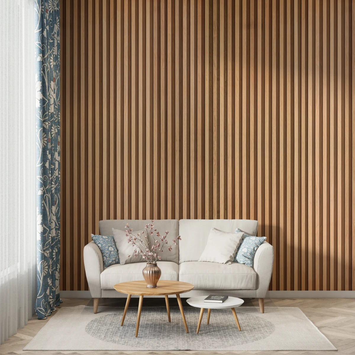 Duvar Kağıdı Çıta Desen (Model -9041)