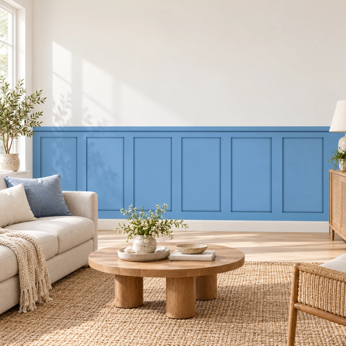 Yapışkanlı Keçe Duvar Kağıdı Çıta Desen (Model - 9026)