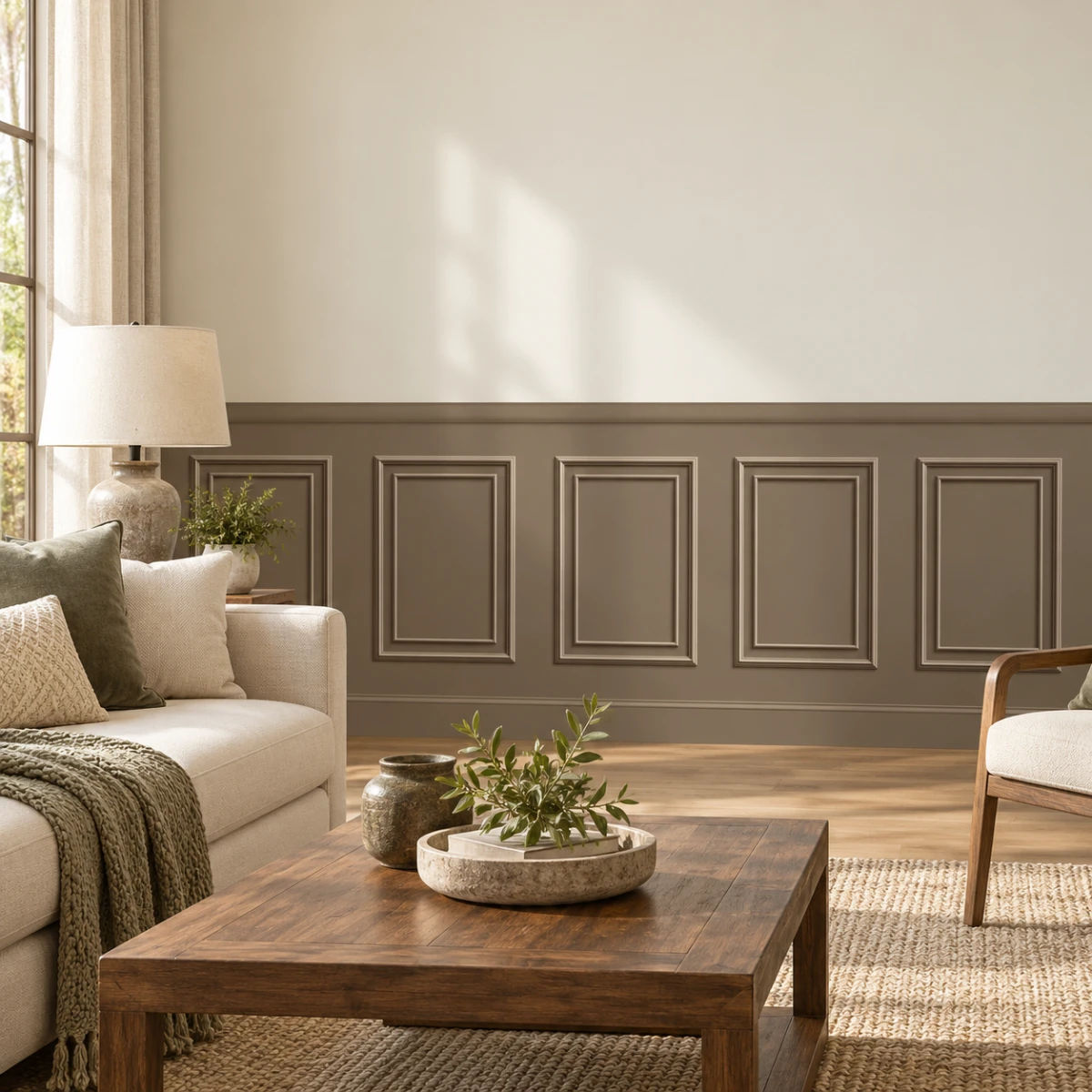 Yapışkanlı Keçe Duvar Kağıdı Çıta Desen (Model - 9053)