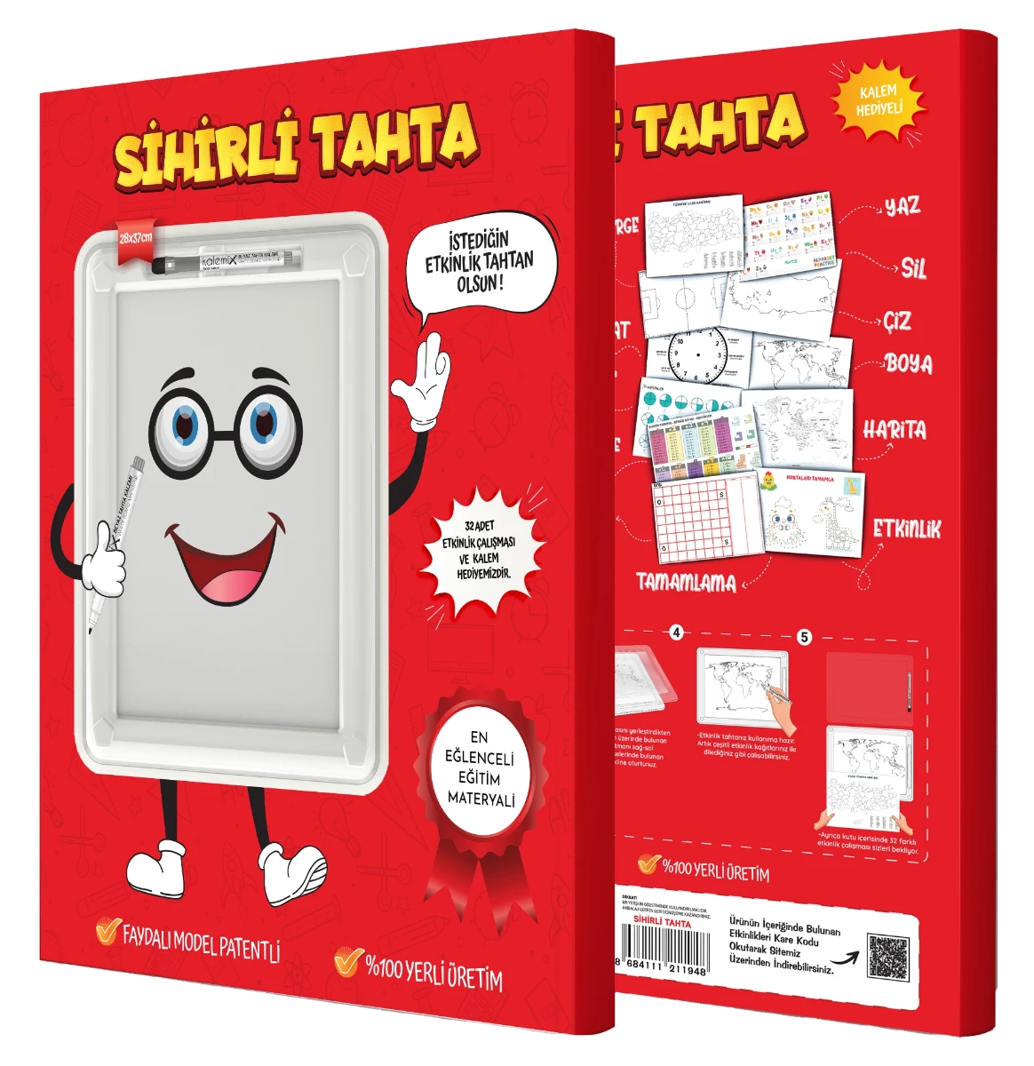 Eğitim Materyali SİHİRLİ TAHTA  2 Al 1 Öde 