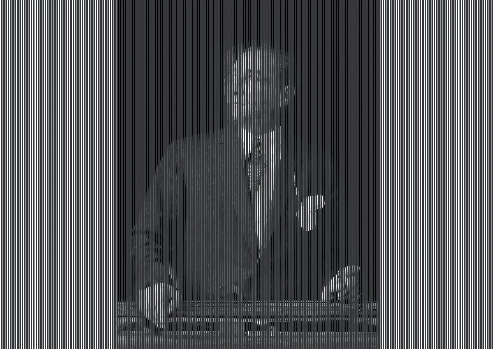 Hareket Efektli Atatürk Portresi 