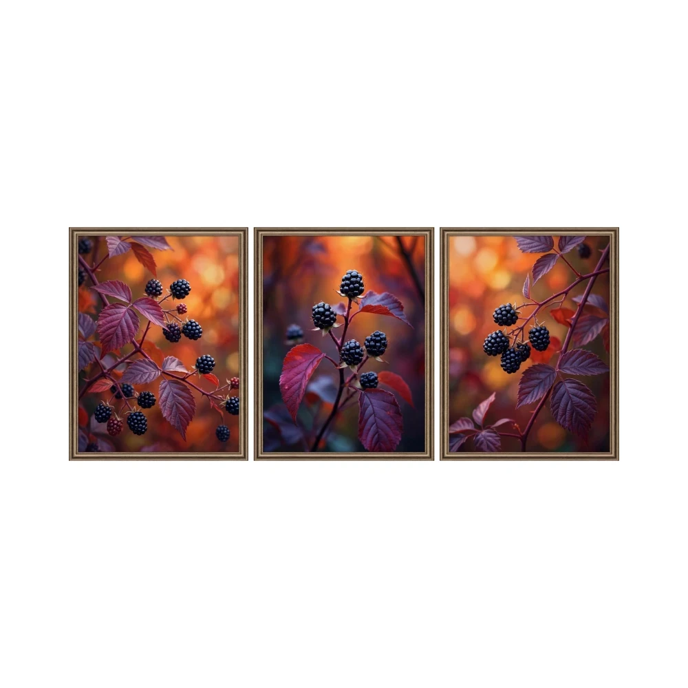 Yapışkanlı Keçe Tablo - Poster Çiçek (Model-102) 