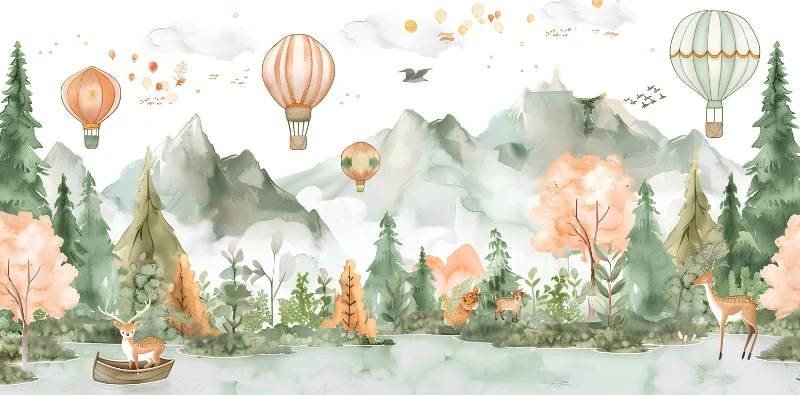 Duvar Kağıdı Çocuk Odası (Model -3041)