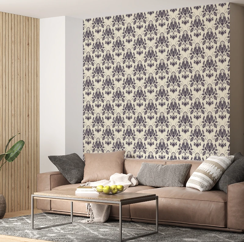 Duvar Kağıdı Çiçek Desen (Model -2056)