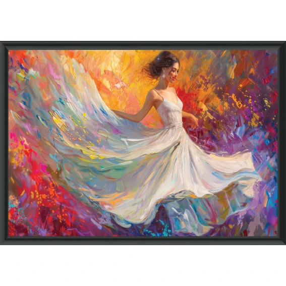 Statik Tutunma Özellikli Tablo - Poster Modern (Model-18) 