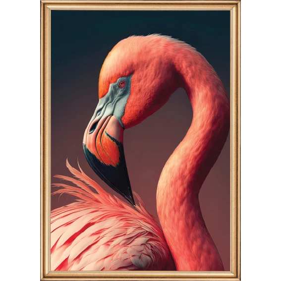 Statik Tutunma Özellikli Tablo - Poster Hayvan (Model-14)