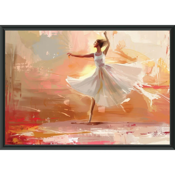 Statik Tutunma Özellikli Tablo - Poster Modern (Model-19)